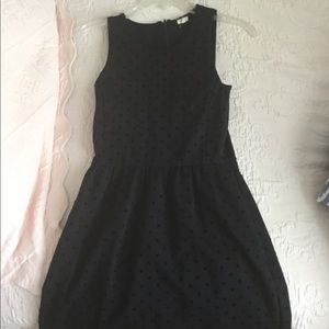 A black dress